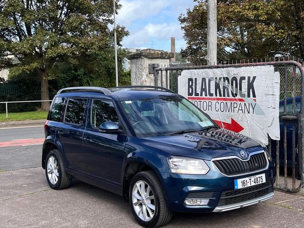 Skoda Yeti SUV, Petrol, 2016, Blue
