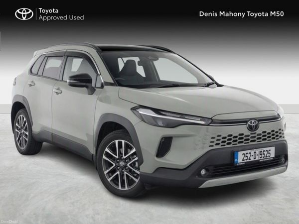 Toyota Corolla Cross SUV, Petrol Hybrid, 2025, Green