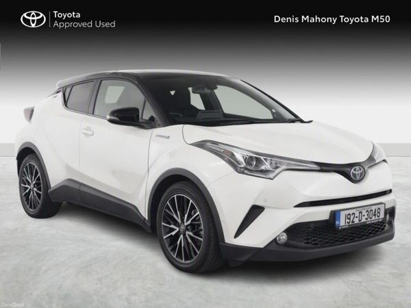 Toyota C-HR SUV, Petrol Hybrid, 2019, White