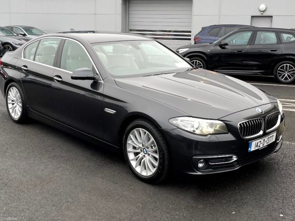 BMW 5-Series Saloon, Diesel, 2014, Grey