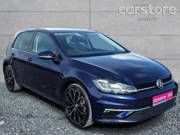 Volkswagen Golf Hatchback, Petrol, 2018, Blue