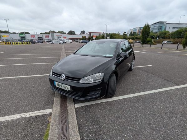 Volkswagen Golf Hatchback, Diesel, 2014, Black
