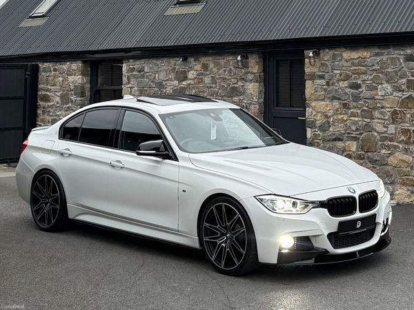 BMW 3-Series Saloon, Petrol, 2014, White