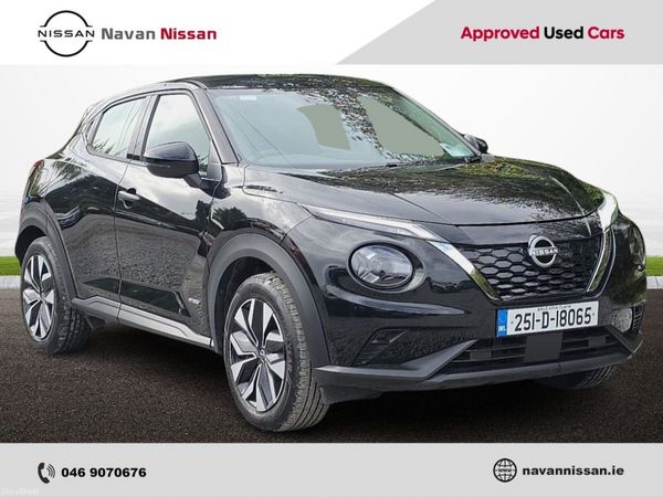 Nissan Juke SUV, Petrol Hybrid, 2025, Black