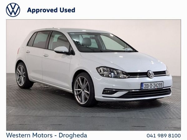 Volkswagen Golf Estate, Diesel, 2020, White