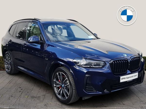 BMW X3 SUV, Petrol Plug-in Hybrid, 2022, Blue
