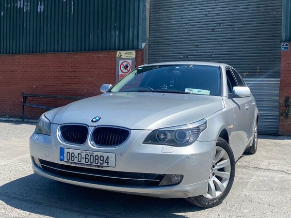 BMW 5-Series Saloon, Diesel, 2008, Silver