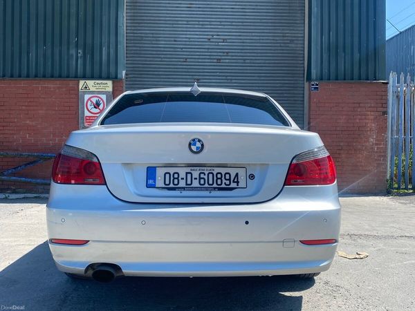 BMW 5-Series Saloon, Diesel, 2008, Silver