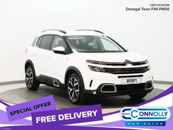 Citroen C5 Aircross SUV, Petrol Hybrid, 2021, White