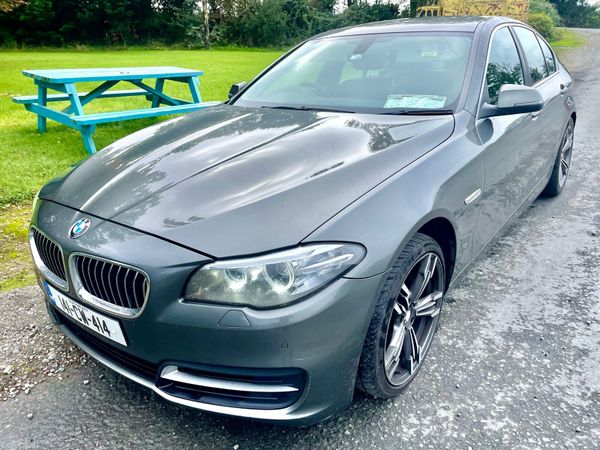 BMW 5-Series Saloon, Diesel, 2014, Grey