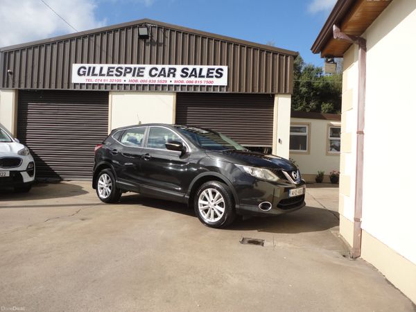 Nissan Qashqai Hatchback, Diesel, 2014, Black
