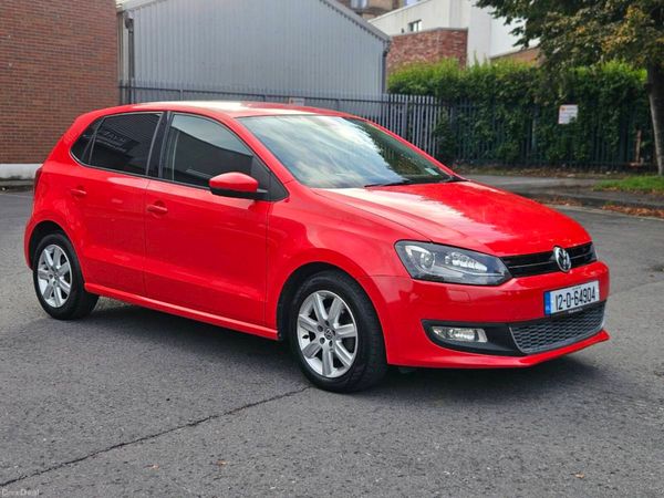 Volkswagen Polo Hatchback, Petrol, 2012, Red
