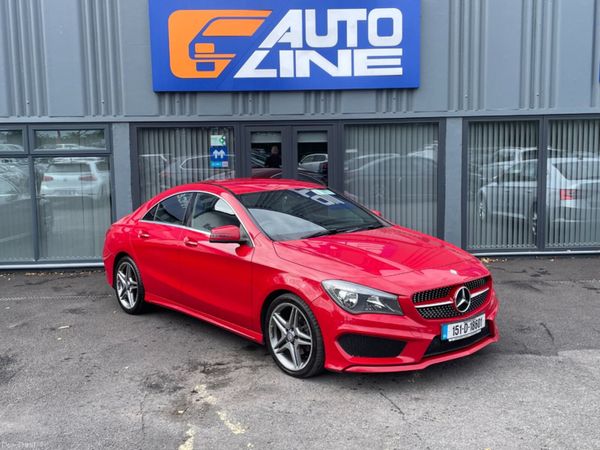 Mercedes-Benz CLA Saloon, Petrol, 2015, Red
