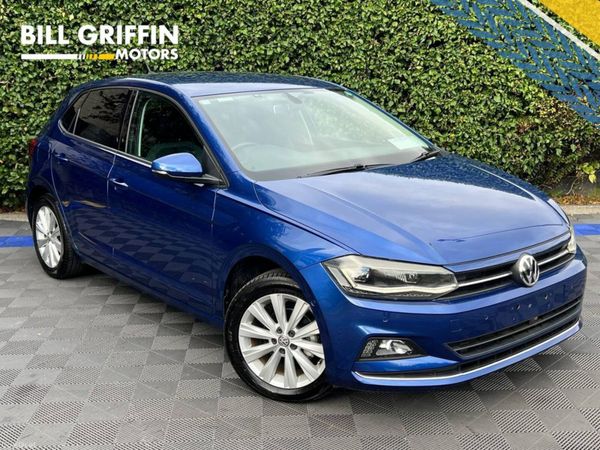 Volkswagen Polo Hatchback, Petrol, 2018, Blue