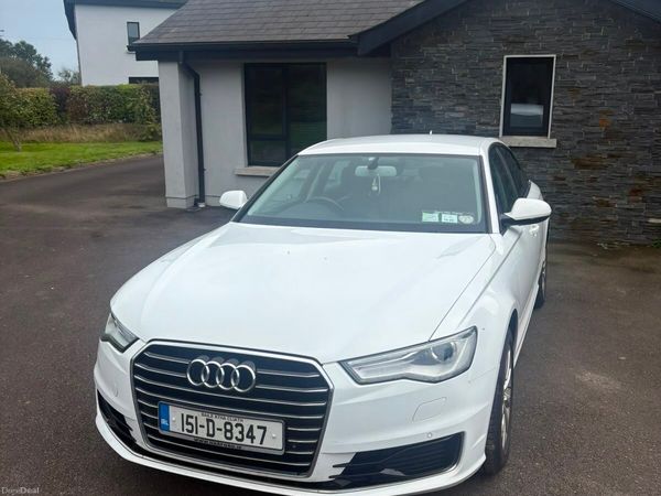 Audi A6 Saloon, Diesel, 2015, White