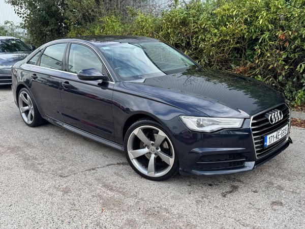 Audi A6 Saloon, Diesel, 2017, Blue