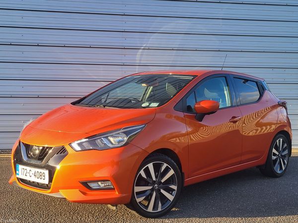 Nissan Micra Hatchback, Petrol, 2017, Orange