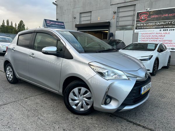 Toyota Vitz Hatchback, Petrol, 2018, Silver