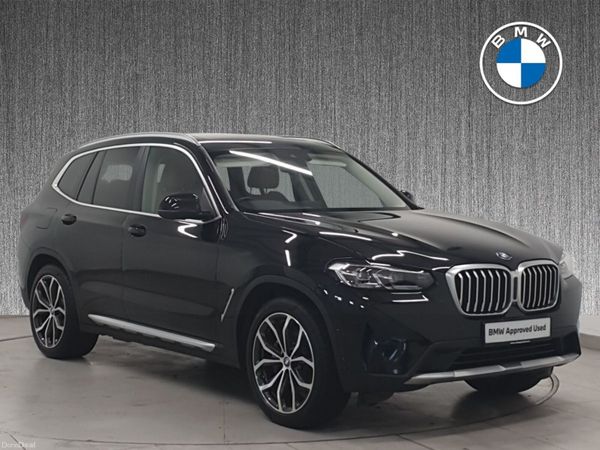 BMW X3 SUV, Petrol Plug-in Hybrid, 2023, Black