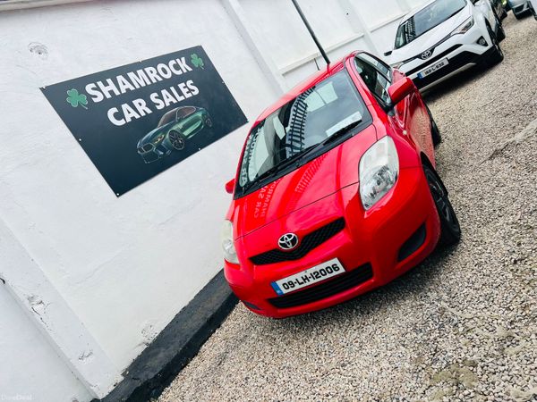 Toyota Yaris Hatchback, Petrol, 2009, Red