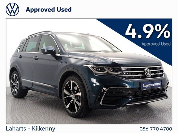 Volkswagen Tiguan SUV, Petrol Plug-in Hybrid, 2024, Blue