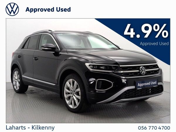 Volkswagen T-Roc SUV, Petrol, 2023, Black
