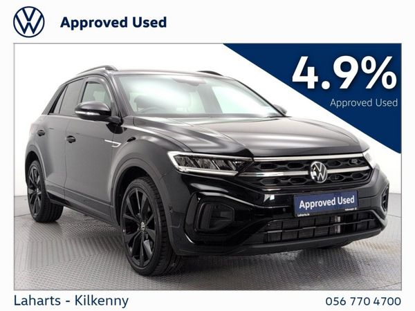 Volkswagen T-Roc SUV, Petrol, 2023, Black