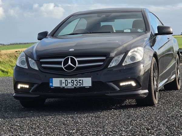 Mercedes-Benz E-Class Coupe, Diesel, 2011, Black