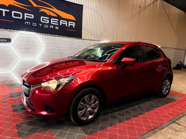 Mazda Demio Hatchback, Petrol, 2017, Red