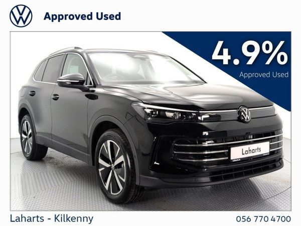 Volkswagen Tiguan SUV, Petrol Plug-in Hybrid, 2026, Black