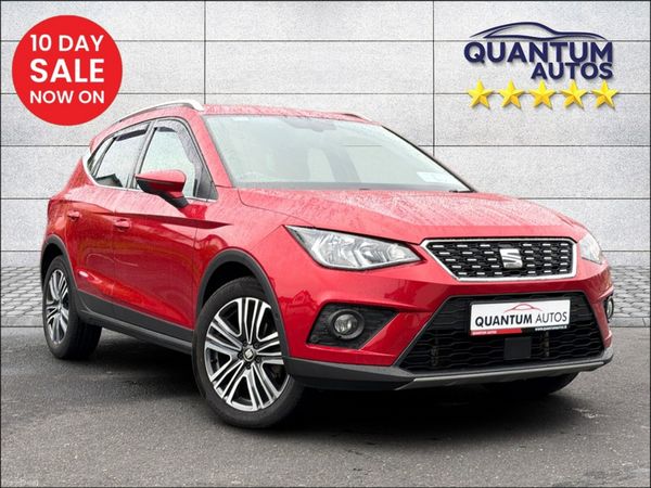 SEAT Arona SUV, Petrol, 2021, Red