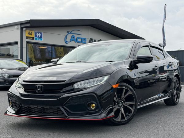 Honda Civic Hatchback, Petrol, 2019, Black