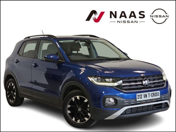 Volkswagen T-Cross SUV, Petrol, 2021, Blue