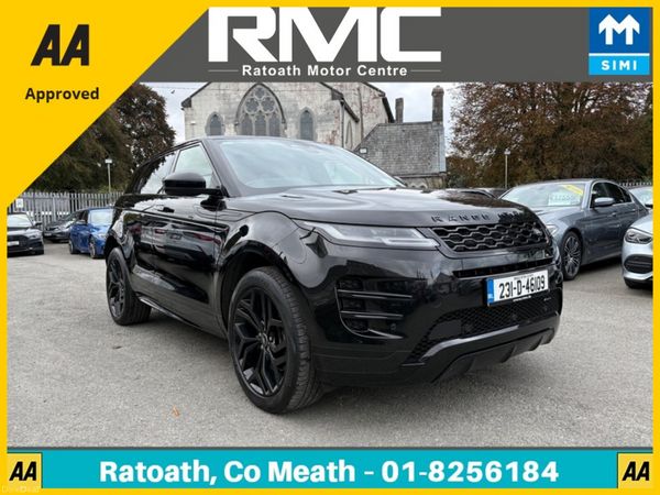 Land Rover Range Rover Evoque SUV, Petrol Plug-in Hybrid, 2023, Black
