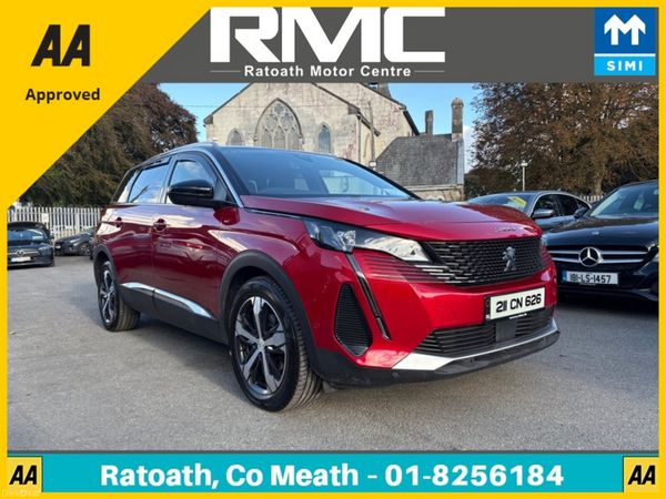 Peugeot 5008 MPV, Diesel, 2021, Red