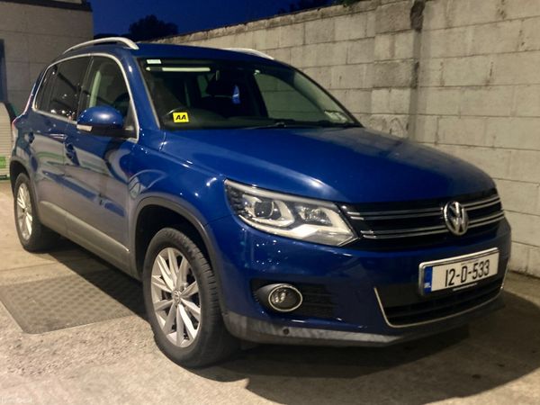 Volkswagen Tiguan SUV, Diesel, 2012, Blue