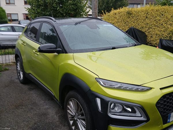 Hyundai KONA MPV, Petrol, 2020, Green