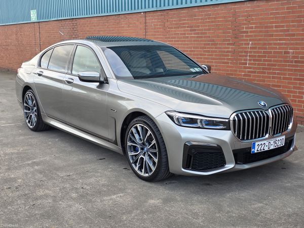 BMW 7-Series Saloon, Petrol Plug-in Hybrid, 2022, Grey