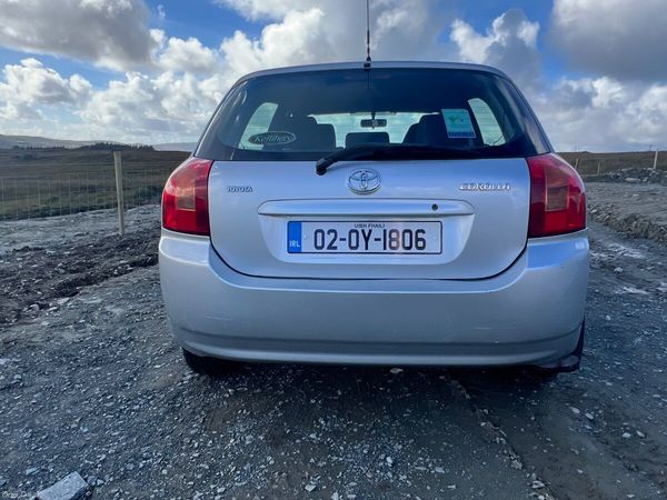Toyota Corolla Hatchback, Petrol, 2002, Silver