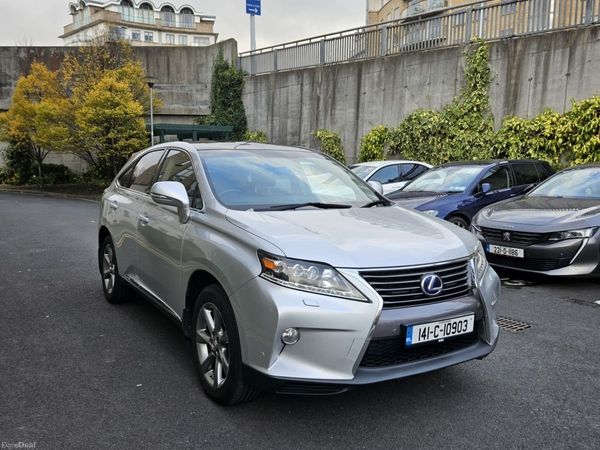 Lexus RX SUV, Petrol Hybrid, 2014, Silver