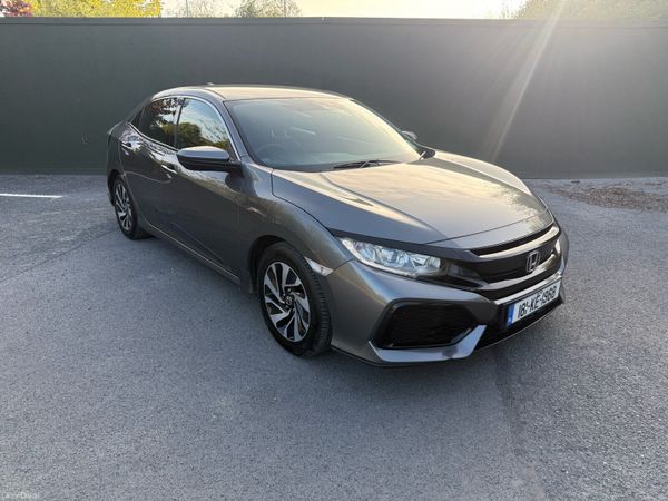 Honda Civic Hatchback, Petrol, 2018, Grey