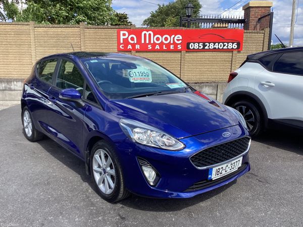 Ford Fiesta Hatchback, Petrol, 2018, Blue