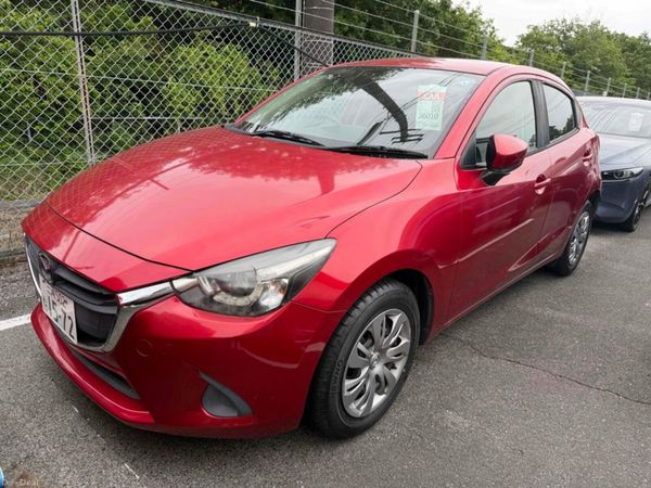 Mazda Demio Hatchback, Petrol, 2016, Red