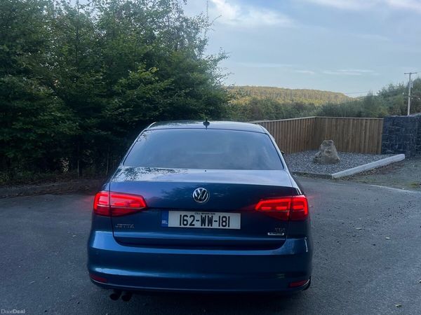 Volkswagen Jetta Saloon, Diesel, 2016, Blue