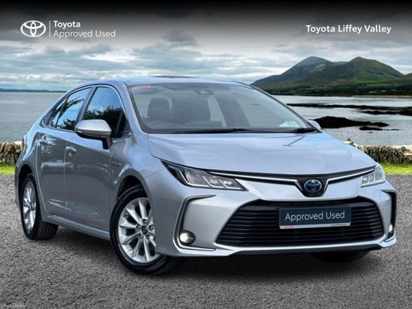 Toyota Corolla Saloon, Petrol Hybrid, 2019, Silver