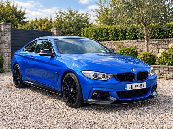 BMW 4-Series Coupe, Diesel, 2014, Blue