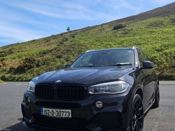 BMW X5 SUV, Petrol Plug-in Hybrid, 2015, Black