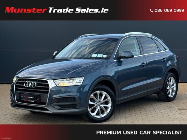 Audi Q3 SUV, Diesel, 2018, Blue