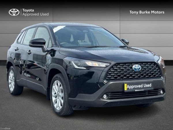 Toyota Corolla Cross SUV, Petrol Hybrid, 2023, Black