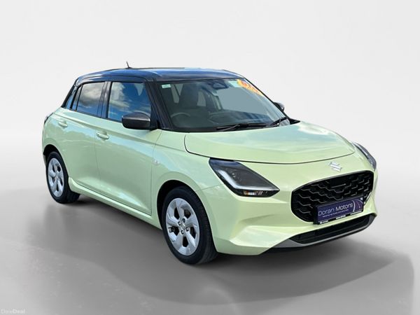Suzuki Swift Hatchback, Petrol Hybrid, 2025, Yellow